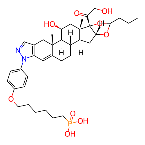 Chemical structure of BindingDB Monomer ID 476593