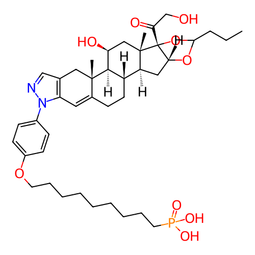 Chemical structure of BindingDB Monomer ID 476594