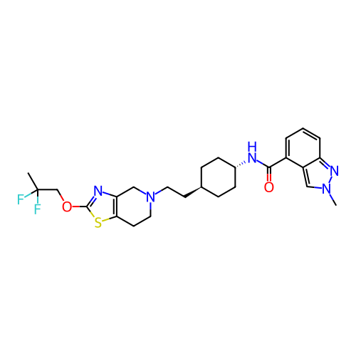 Chemical structure of BindingDB Monomer ID 476819