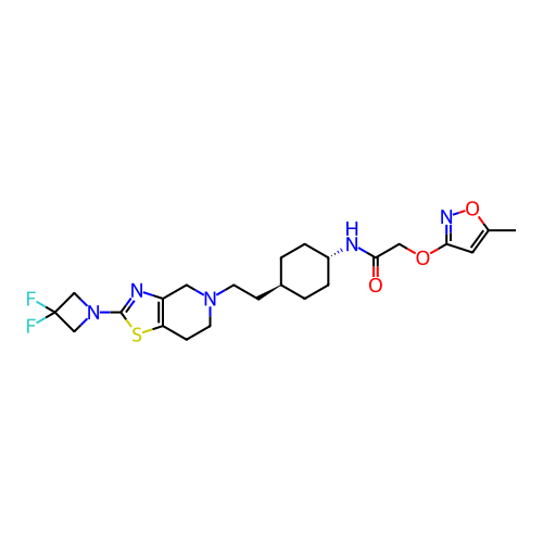 Chemical structure of BindingDB Monomer ID 476836