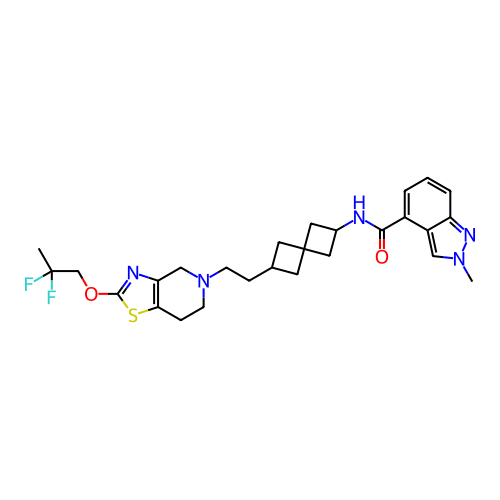 Chemical structure of BindingDB Monomer ID 476842