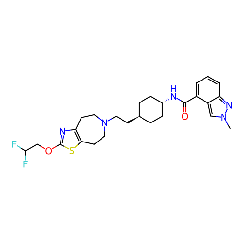 Chemical structure of BindingDB Monomer ID 476861
