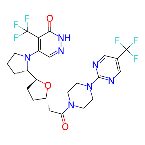 Chemical structure of BindingDB Monomer ID 476905