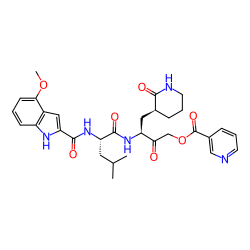 Chemical structure of BindingDB Monomer ID 476970