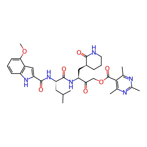 Chemical structure of BindingDB Monomer ID 476974