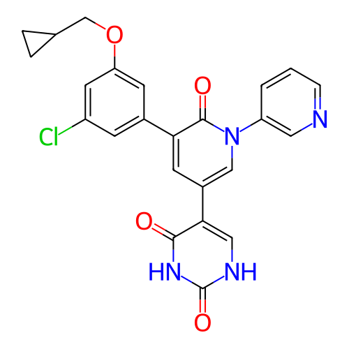 Chemical structure of BindingDB Monomer ID 476984