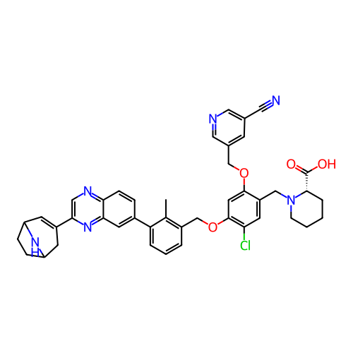 Chemical structure of BindingDB Monomer ID 477012