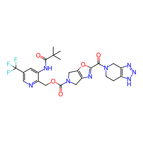 Chemical structure of BindingDB Monomer ID 477062