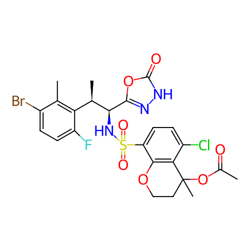 Chemical structure of BindingDB Monomer ID 477389