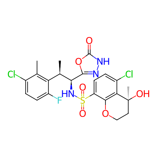 Chemical structure of BindingDB Monomer ID 477432