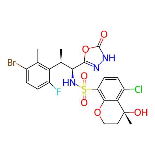 Chemical structure of BindingDB Monomer ID 477445