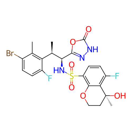 Chemical structure of BindingDB Monomer ID 477447