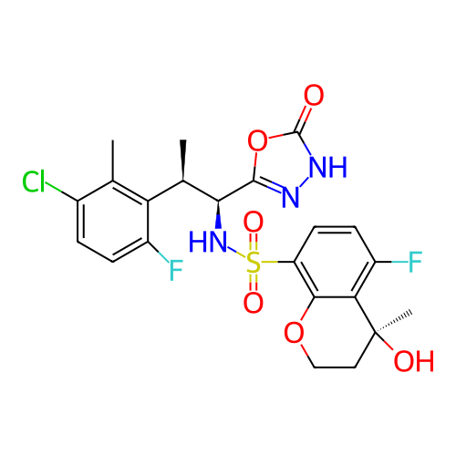 Chemical structure of BindingDB Monomer ID 477456