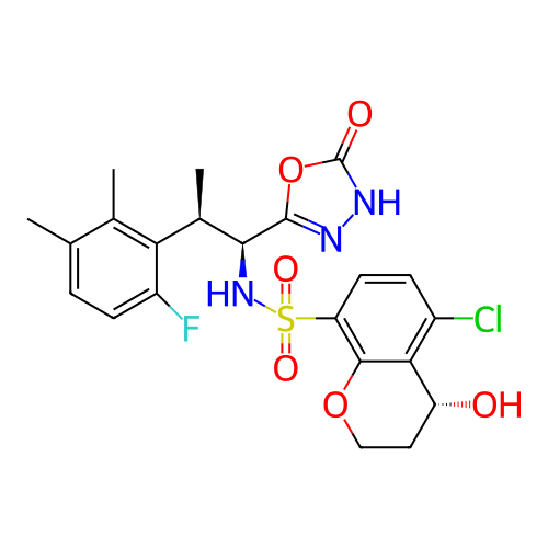 Chemical structure of BindingDB Monomer ID 477465