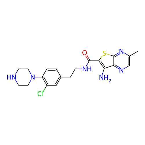 Chemical structure of BindingDB Monomer ID 478022
