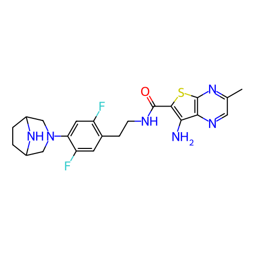 Chemical structure of BindingDB Monomer ID 478027