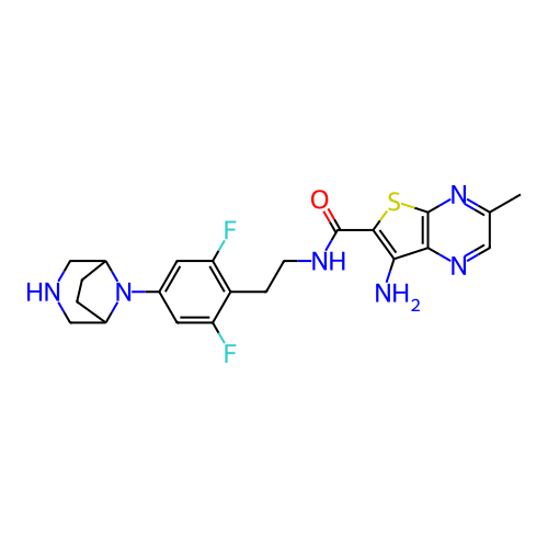 Chemical structure of BindingDB Monomer ID 478030