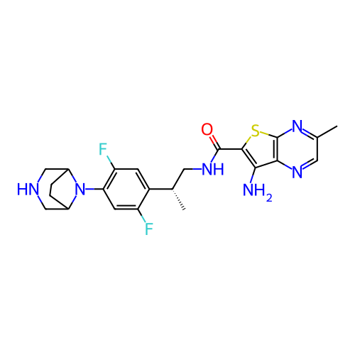 Chemical structure of BindingDB Monomer ID 478038