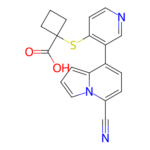 Chemical structure of BindingDB Monomer ID 478091