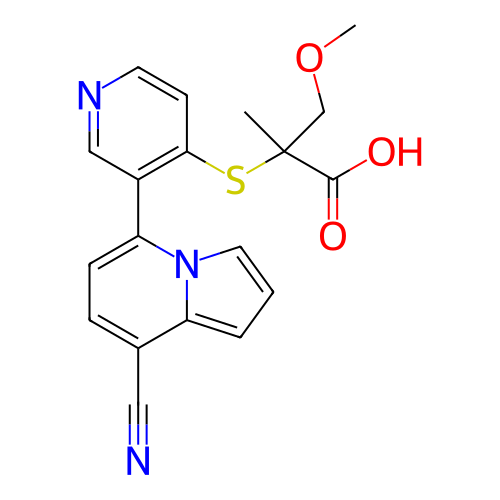 Chemical structure of BindingDB Monomer ID 478104