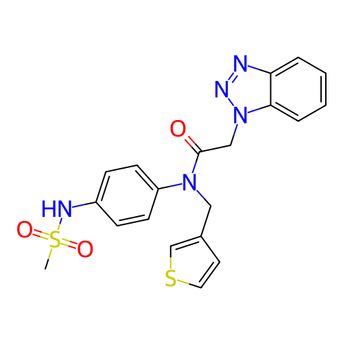 Chemical structure of BindingDB Monomer ID 479473