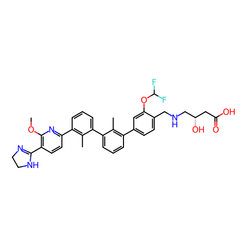 Chemical structure of BindingDB Monomer ID 479542