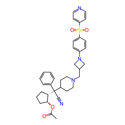 Chemical structure of BindingDB Monomer ID 480125