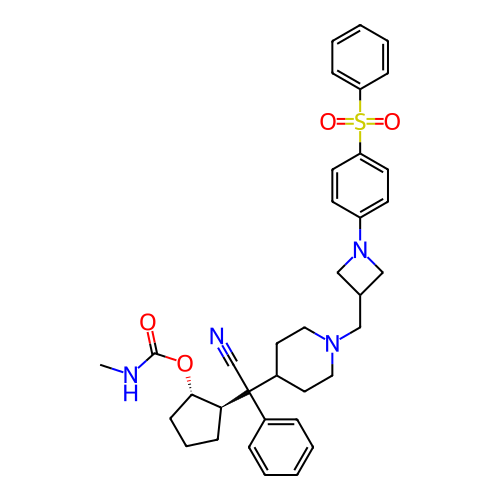 Chemical structure of BindingDB Monomer ID 480164