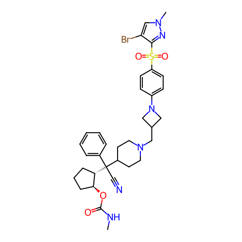Chemical structure of BindingDB Monomer ID 480167