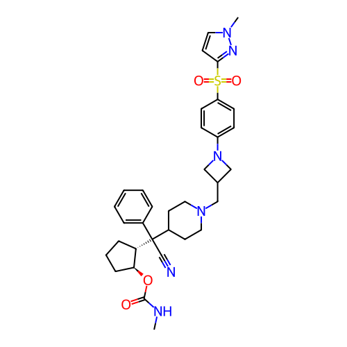 Chemical structure of BindingDB Monomer ID 480169