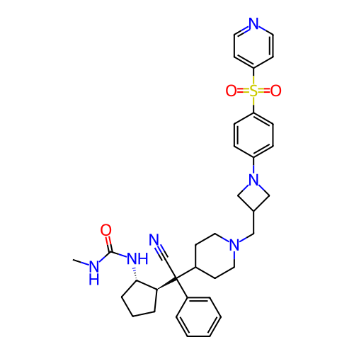 Chemical structure of BindingDB Monomer ID 480208