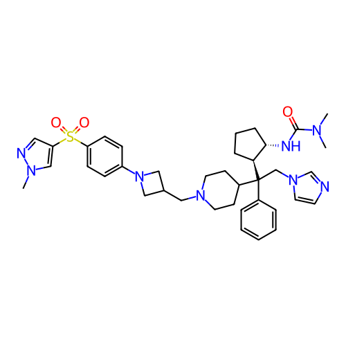 Chemical structure of BindingDB Monomer ID 480314