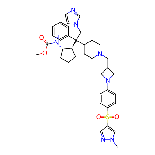 Chemical structure of BindingDB Monomer ID 480327