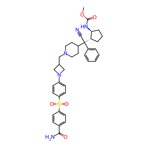 Chemical structure of BindingDB Monomer ID 480334