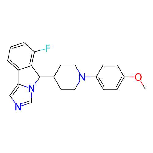 Chemical structure of BindingDB Monomer ID 480486