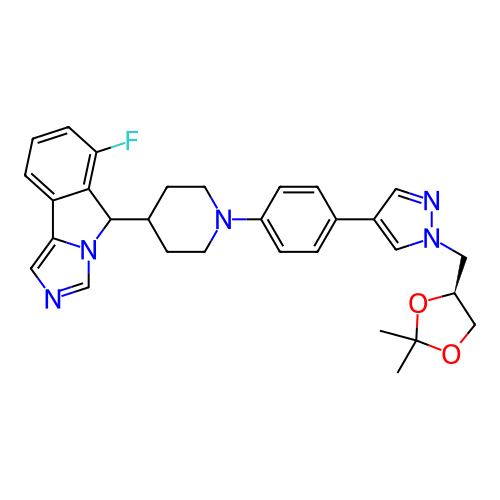 Chemical structure of BindingDB Monomer ID 480499