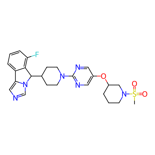 Chemical structure of BindingDB Monomer ID 480512