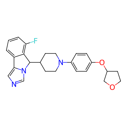 Chemical structure of BindingDB Monomer ID 480513