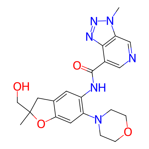 Chemical structure of BindingDB Monomer ID 480736