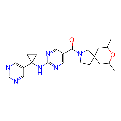 Chemical structure of BindingDB Monomer ID 480837