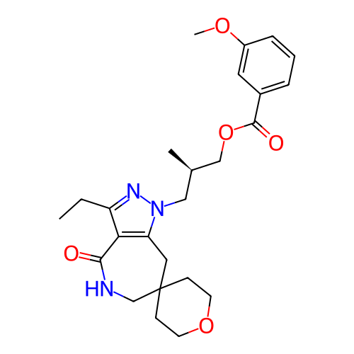 Chemical structure of BindingDB Monomer ID 481376