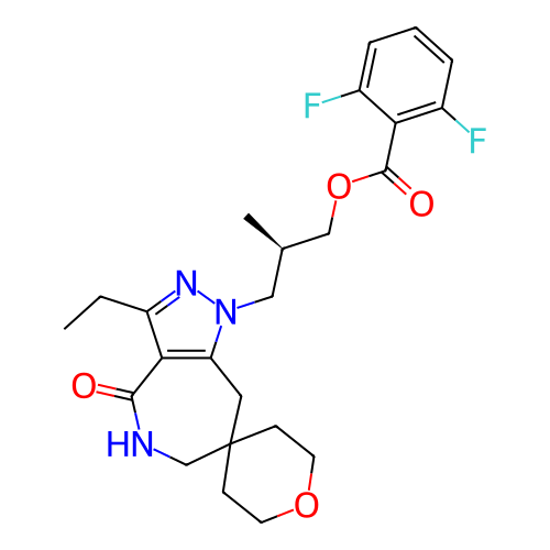 Chemical structure of BindingDB Monomer ID 481381