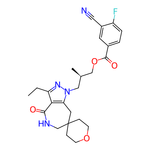 Chemical structure of BindingDB Monomer ID 481389