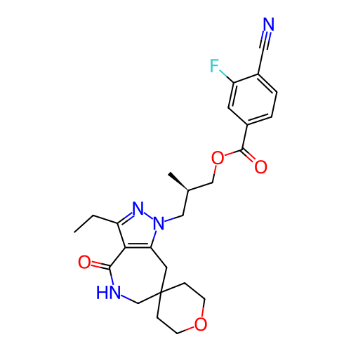 Chemical structure of BindingDB Monomer ID 481390