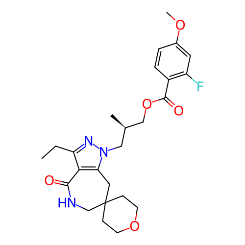 Chemical structure of BindingDB Monomer ID 481394