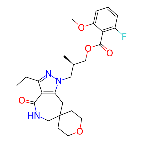 Chemical structure of BindingDB Monomer ID 481399