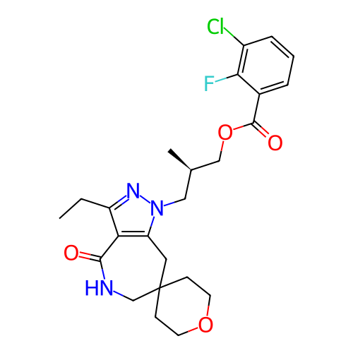 Chemical structure of BindingDB Monomer ID 481403