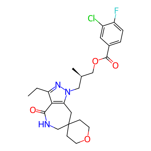 Chemical structure of BindingDB Monomer ID 481409