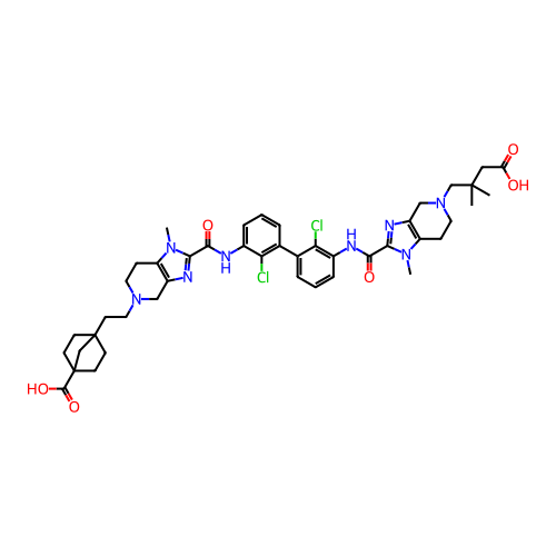 Chemical structure of BindingDB Monomer ID 481603