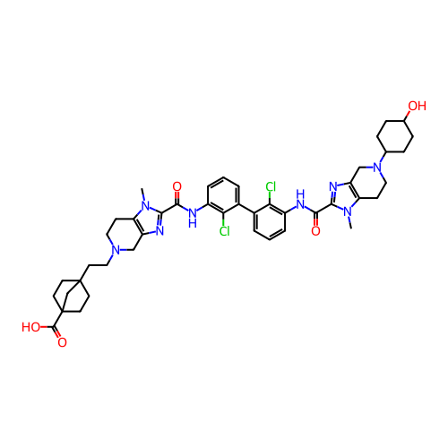 Chemical structure of BindingDB Monomer ID 481642